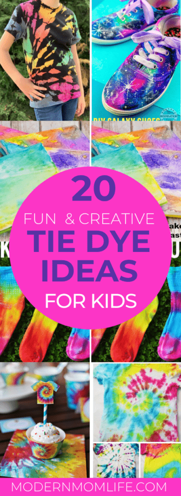 TIe dye ideas for kids