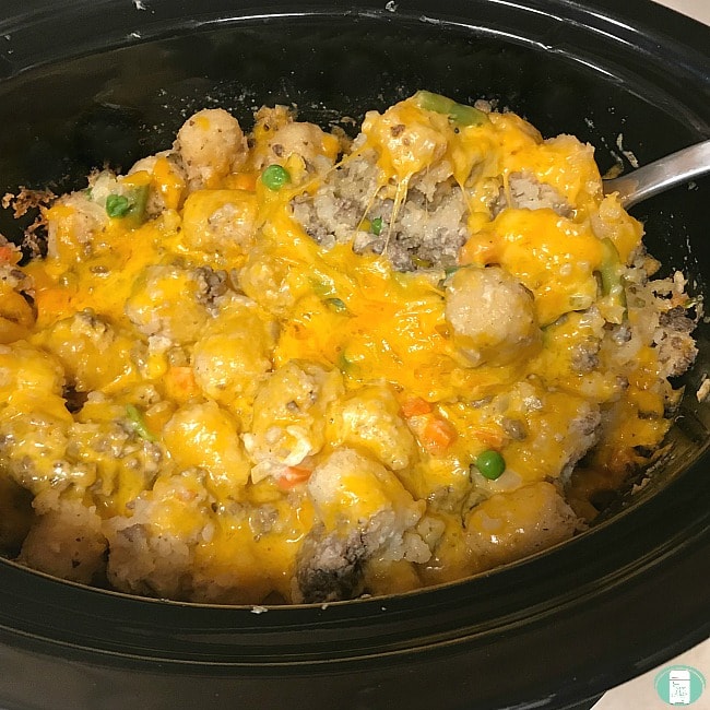 Image for Tater Tot Casserole with Beef and Veggies