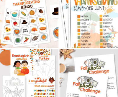 Free Thanksgiving Games for Kids
