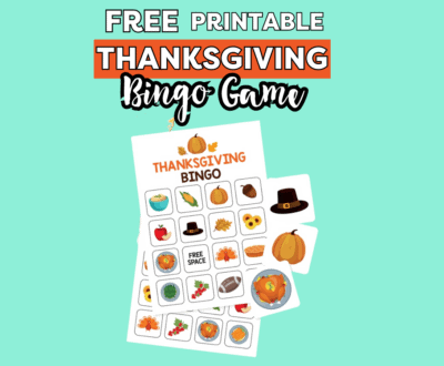 Thanksgiving Bingo Game