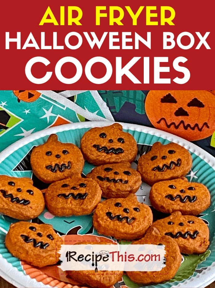 Image for Air Fryer Halloween Cookies