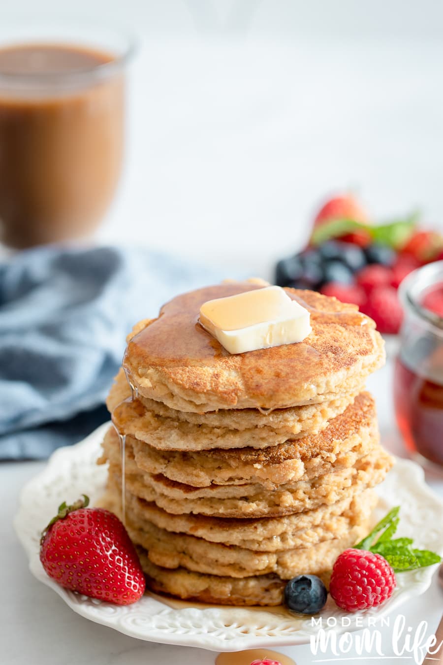 Make These Fluffy Almond Flour Pancakes Today - Modern Mom Life