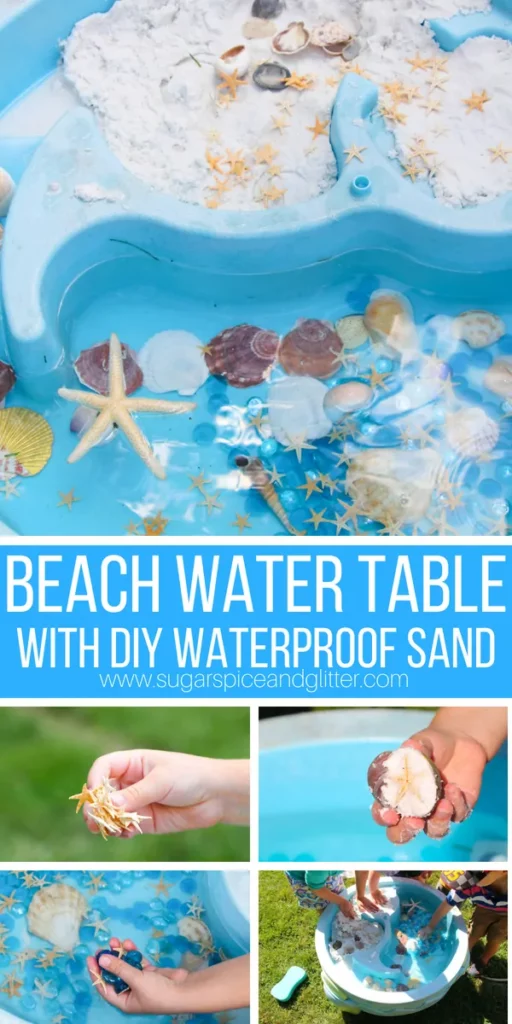 Beach water table