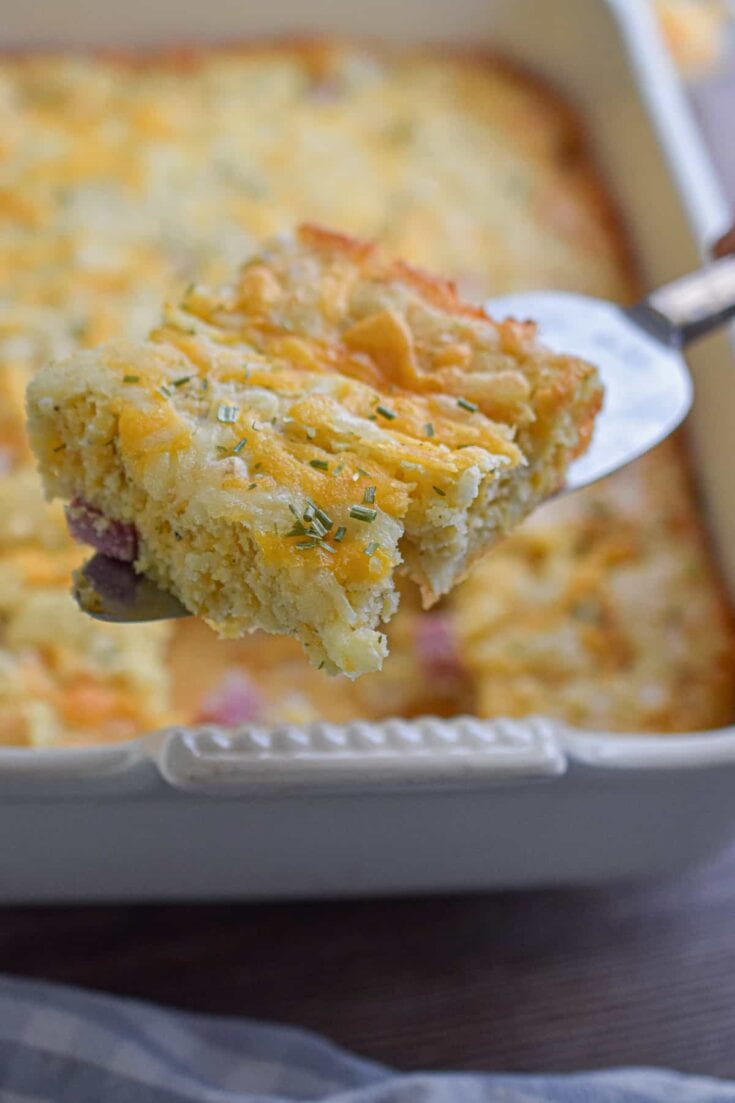 Image for Bisquick Breakfast Casserole (with Ham and Cheese!)