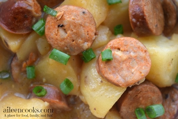 Image for Crockpot Cajun Sausage and Potatoes