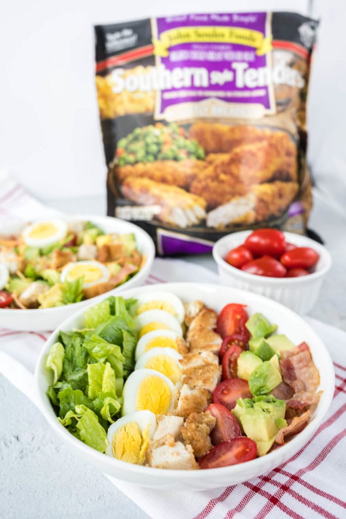 crispy chicken cobb salad