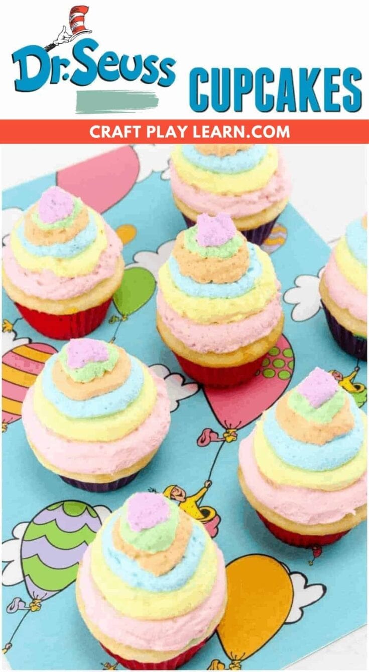 Image for Oh The Places You’ll Go Dr Seuss Cupcakes
