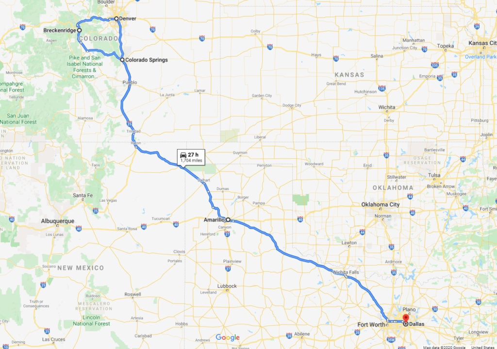 Epic Family Road Trip from Texas to Colorado Modern Mom Life