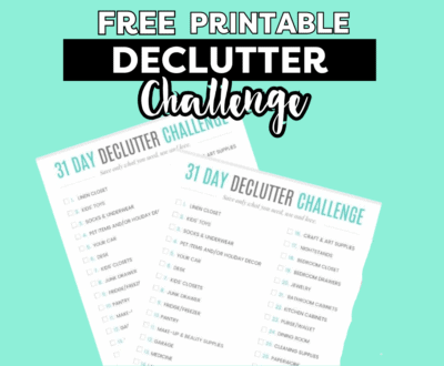 declutter challenge