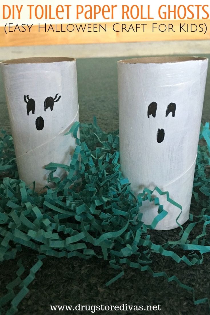Image for DIY Toilet Paper Roll Ghosts