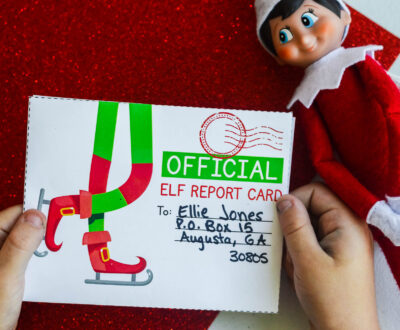 Elf on the Shelf Report Card
