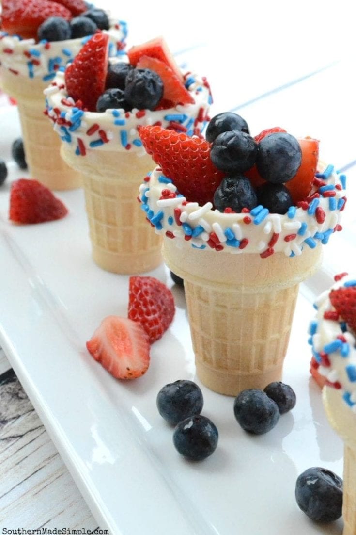 Image for Patriotic Ice Cream Cone Cups