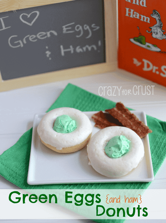 Image for Green Eggs {and ham} Donuts