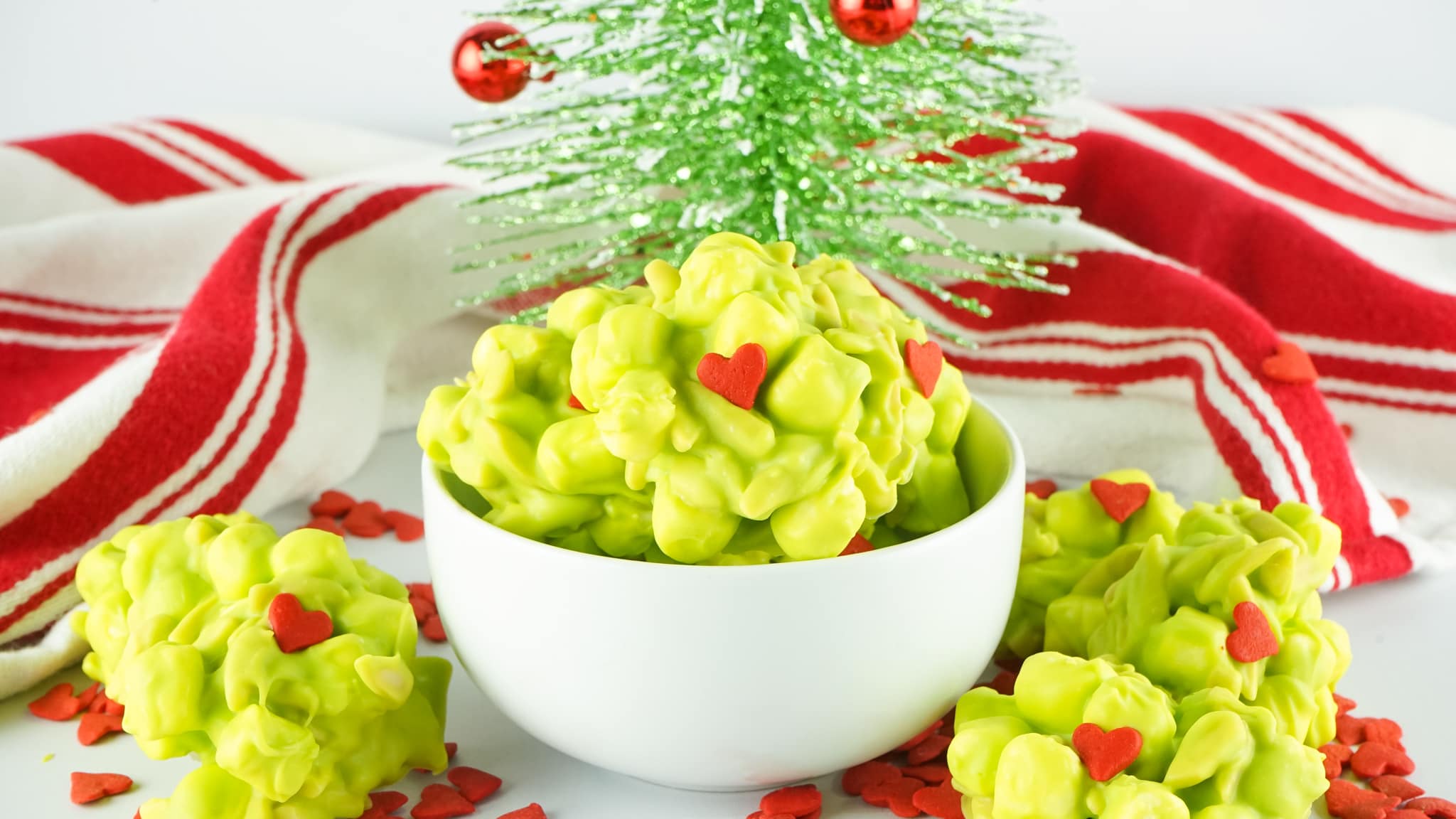 Grinch Popcorn - Recipes From A Pantry