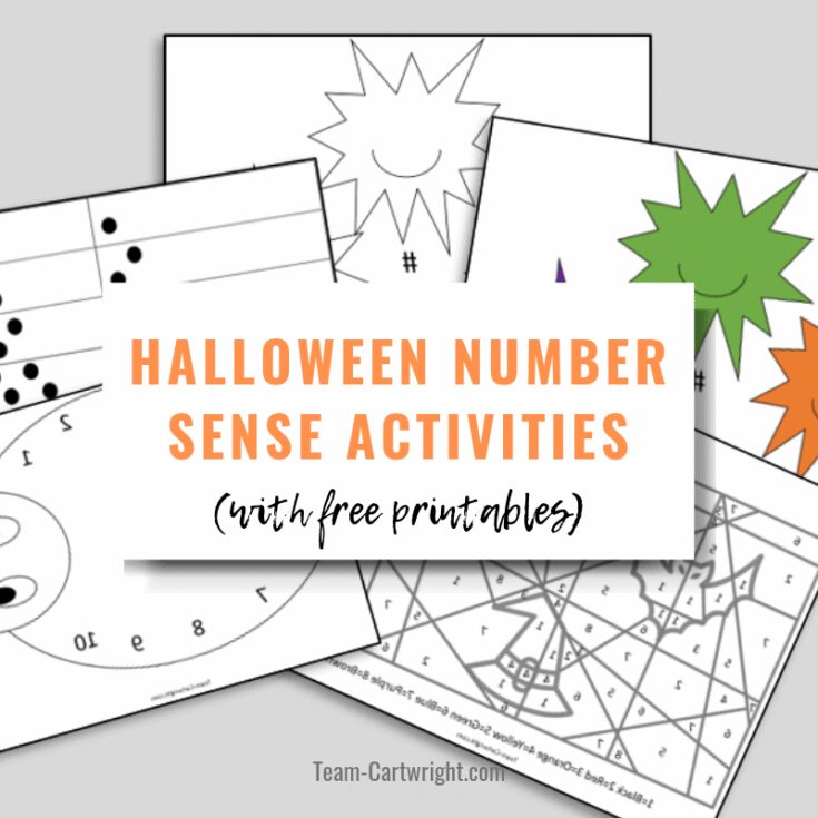 Image for Halloween Number Sense Activities