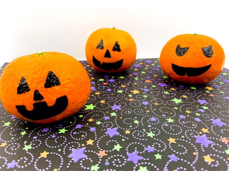 Image for Easy and Healthy Halloween Pumpkin Oranges