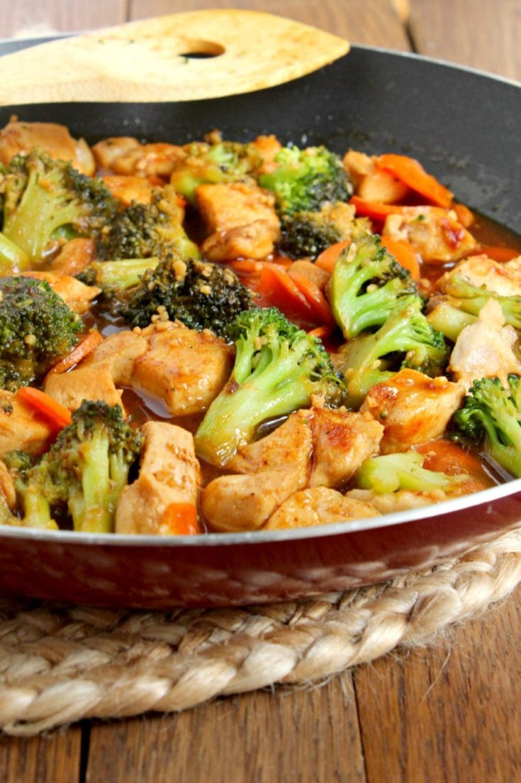 Image for Honey Garlic Chicken Stir Fry with Broccoli & Carrots