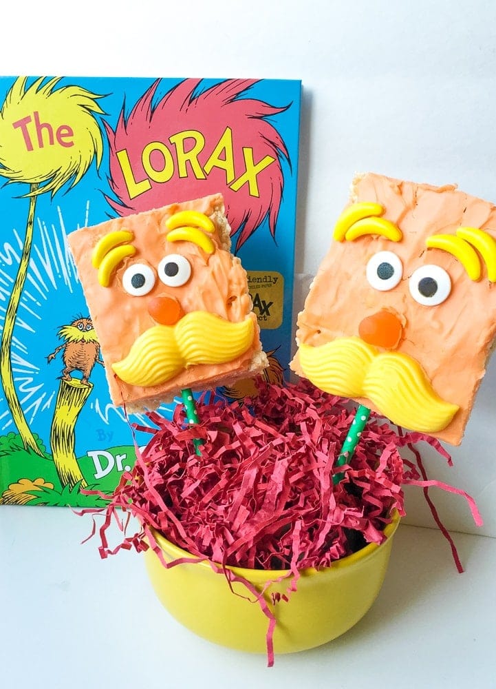 Image for Dr. Seuss The Lorax Rice Krispies Pops