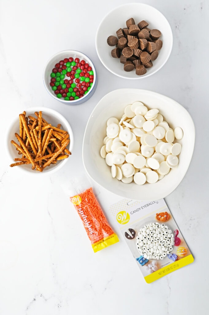 Easy Melted Snowman Chocolate Bark Recipe