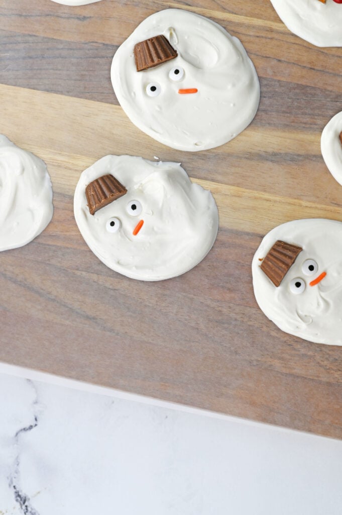 melted snowman bark