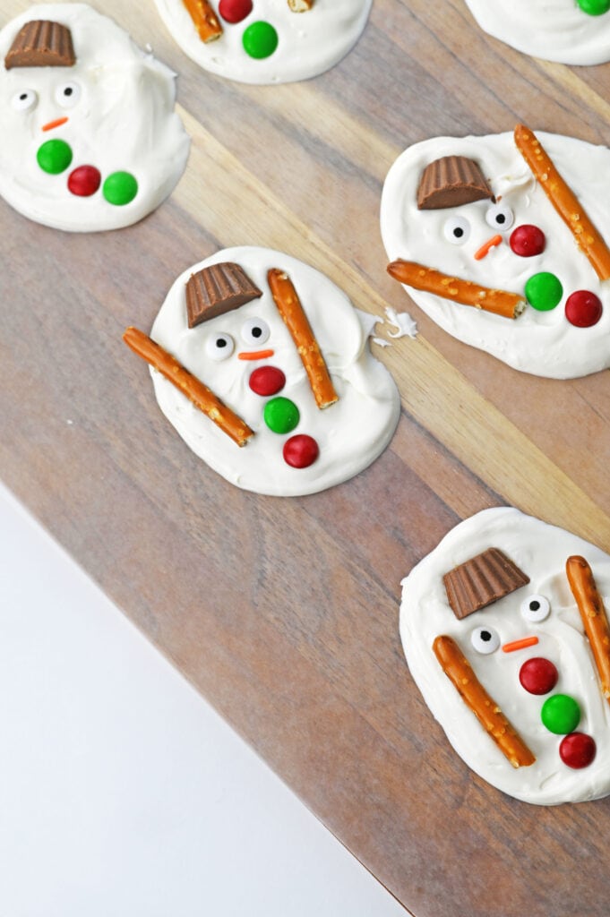 melted snowman bark
