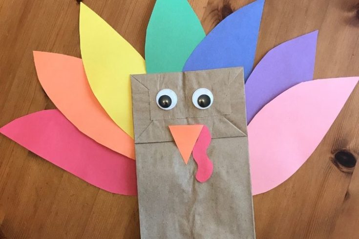 Image for Simple Paper Bag Turkey Craft