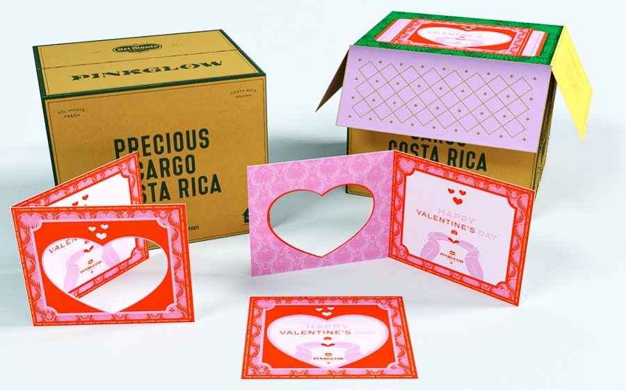 Valentine's Box Pink Pineapple