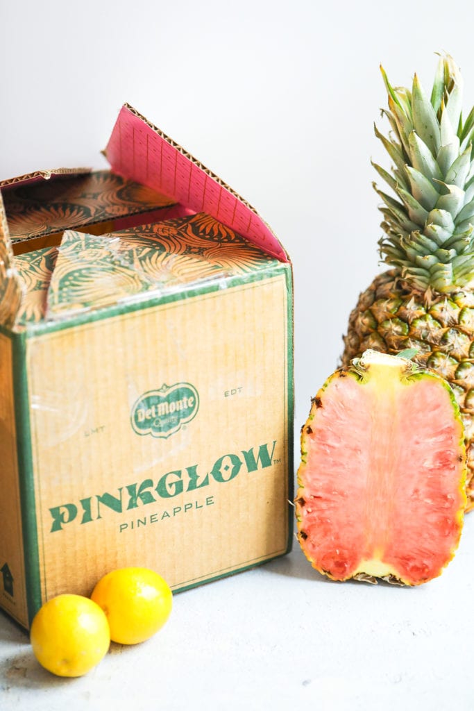pink pineapple valentines day box
