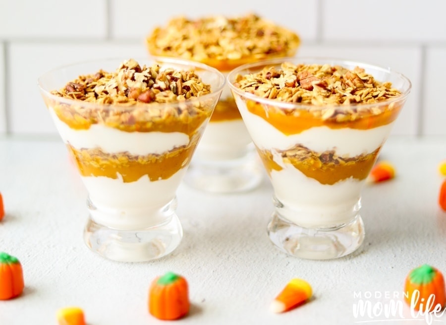 pumpkin parfaits