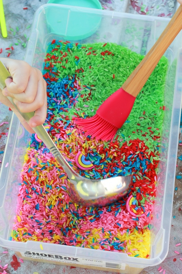 Rainbow rice