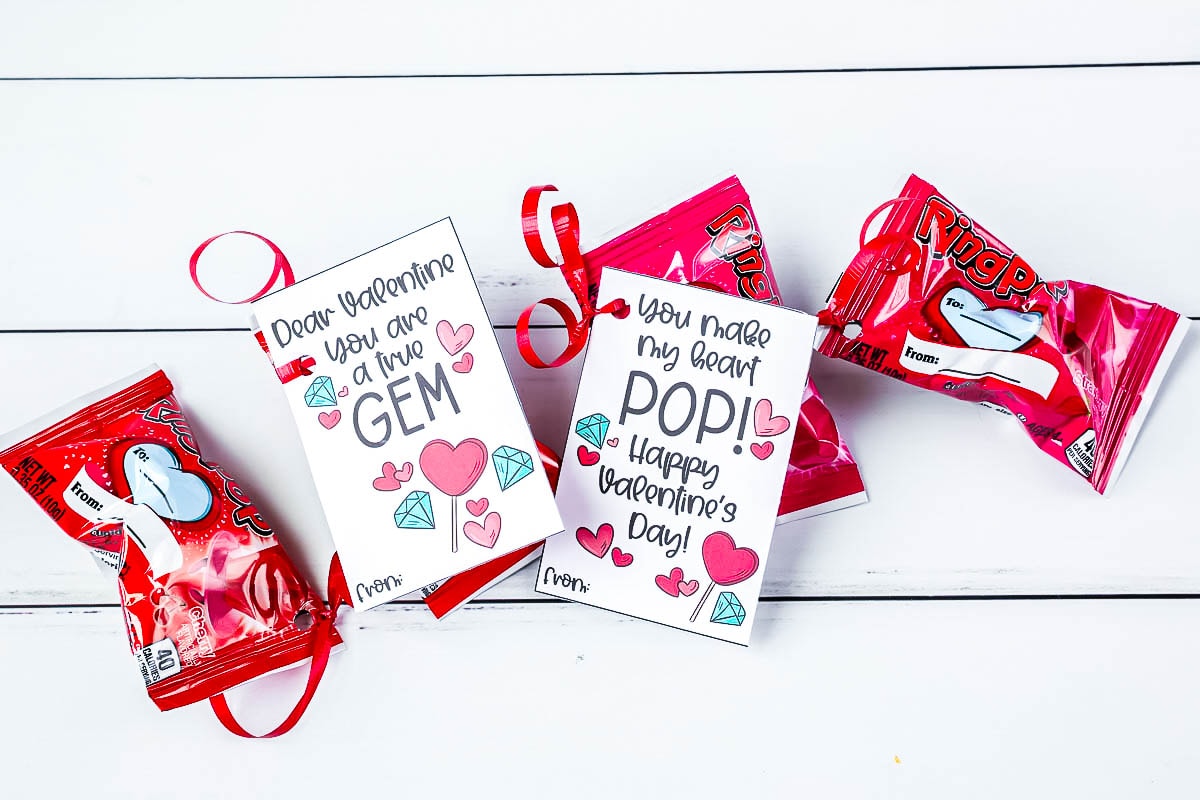 FREE Ring Pop Valentines Printable Modern Mom Life