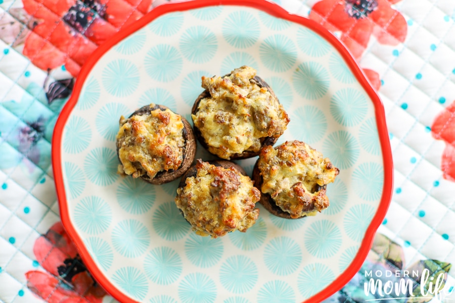 stuffed mushrooms