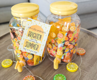 summer sunshine basket gift tags
