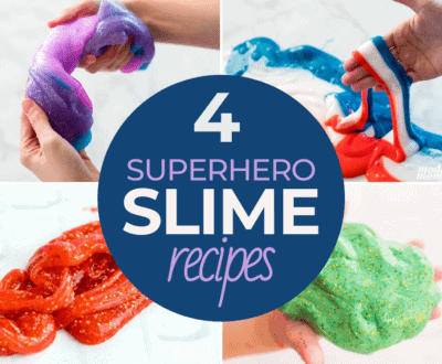 superhero slime recipes