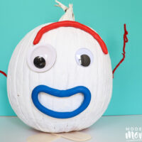 Toy Story 4 Forky Pumpkin