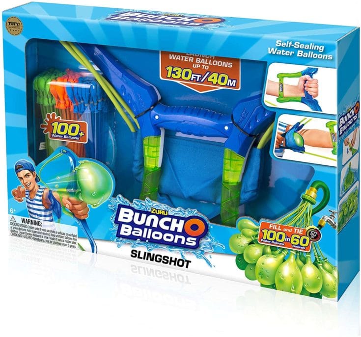 waterballoons slingshot