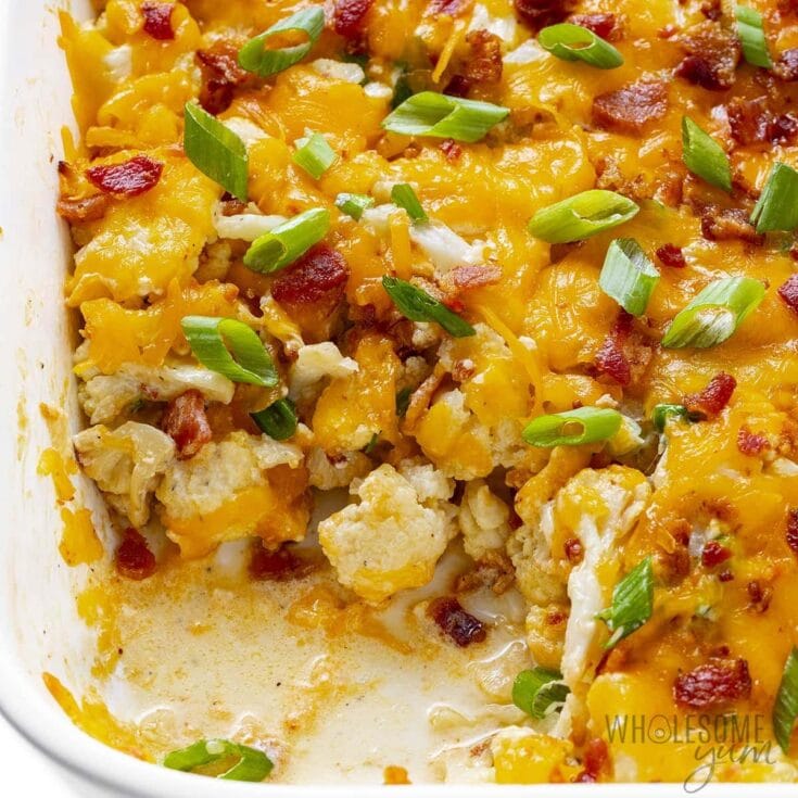Image for Cauliflower Casserole (Loaded Style, 30 Min!)