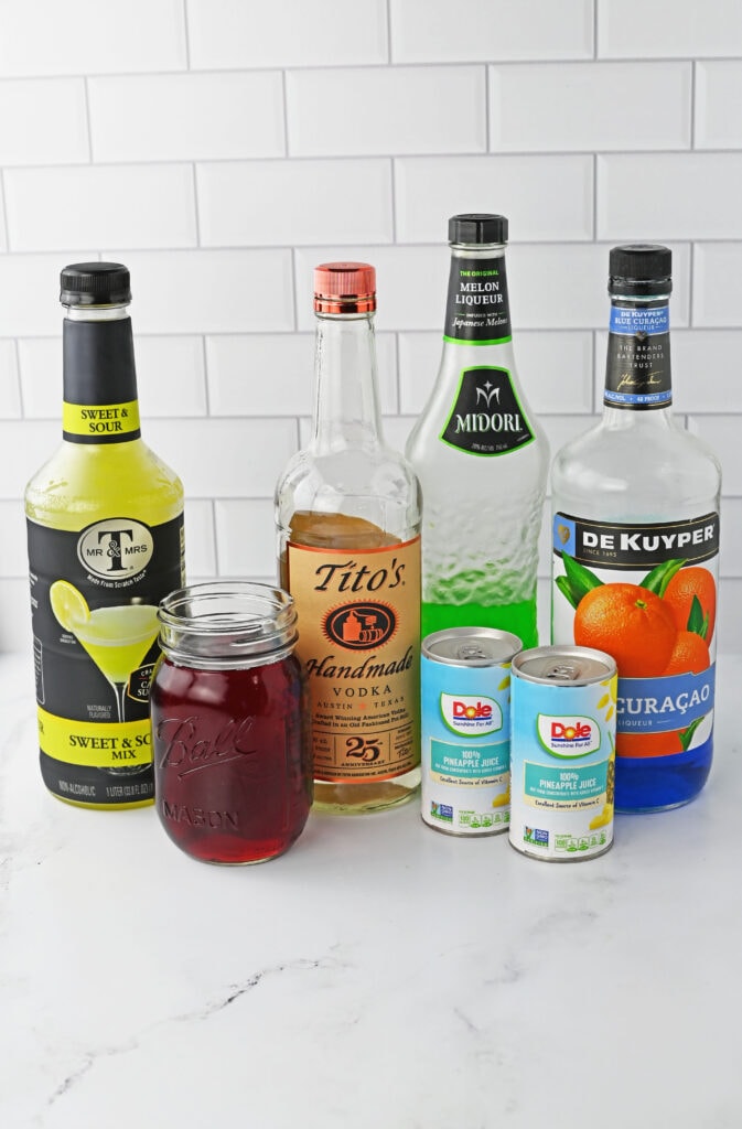 zombie cocktail recipe ingredients